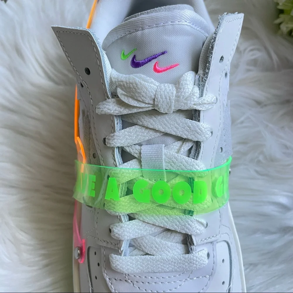 Nike Air Force 1 Fontanka Game Day Sail Green Strike Women’s 9 New - Picture 8 of 16